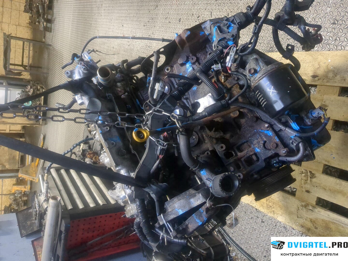 Двигатель Toyota Avensis 2 2003 - 2008 1CDFTV 2 л., Дизель, D-4D, артикул 9149125