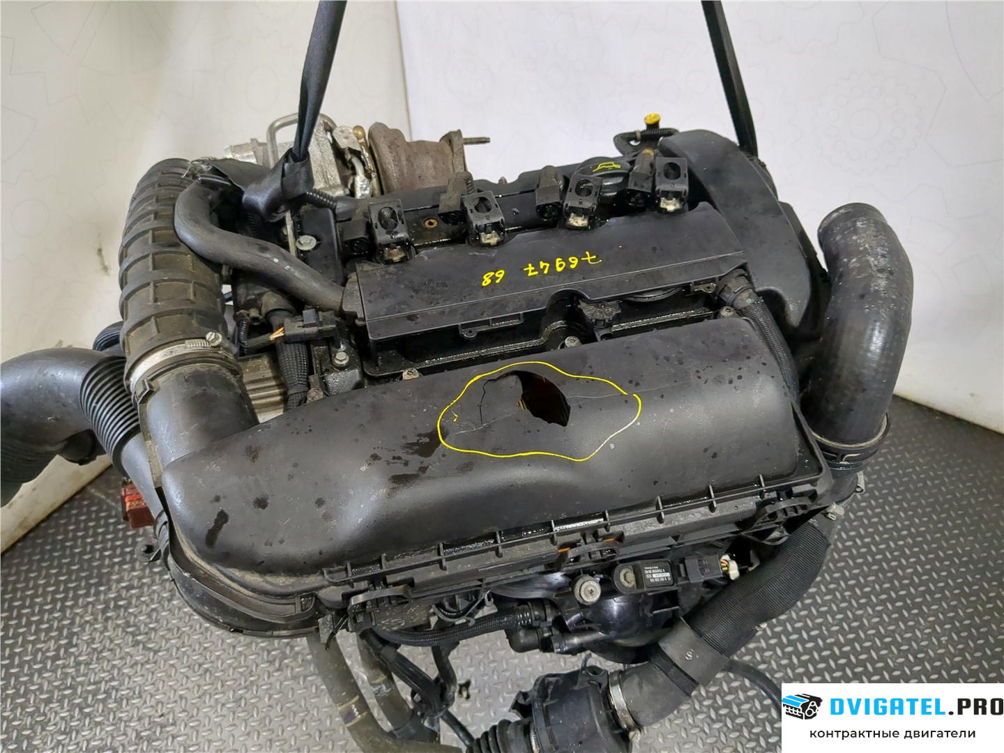 Двигатель Mini Cooper R56/R57 2006 - 2013 N14B16A, N14B16AB 1.6 л., Бензин, Турбо-инжектор, артикул 7823389