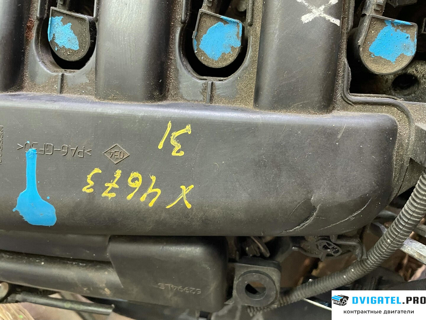 Двигатель Renault Megane 2 2002 - 2009 K4M 812 1.6 л., Бензин, Инжектор, артикул 8817652