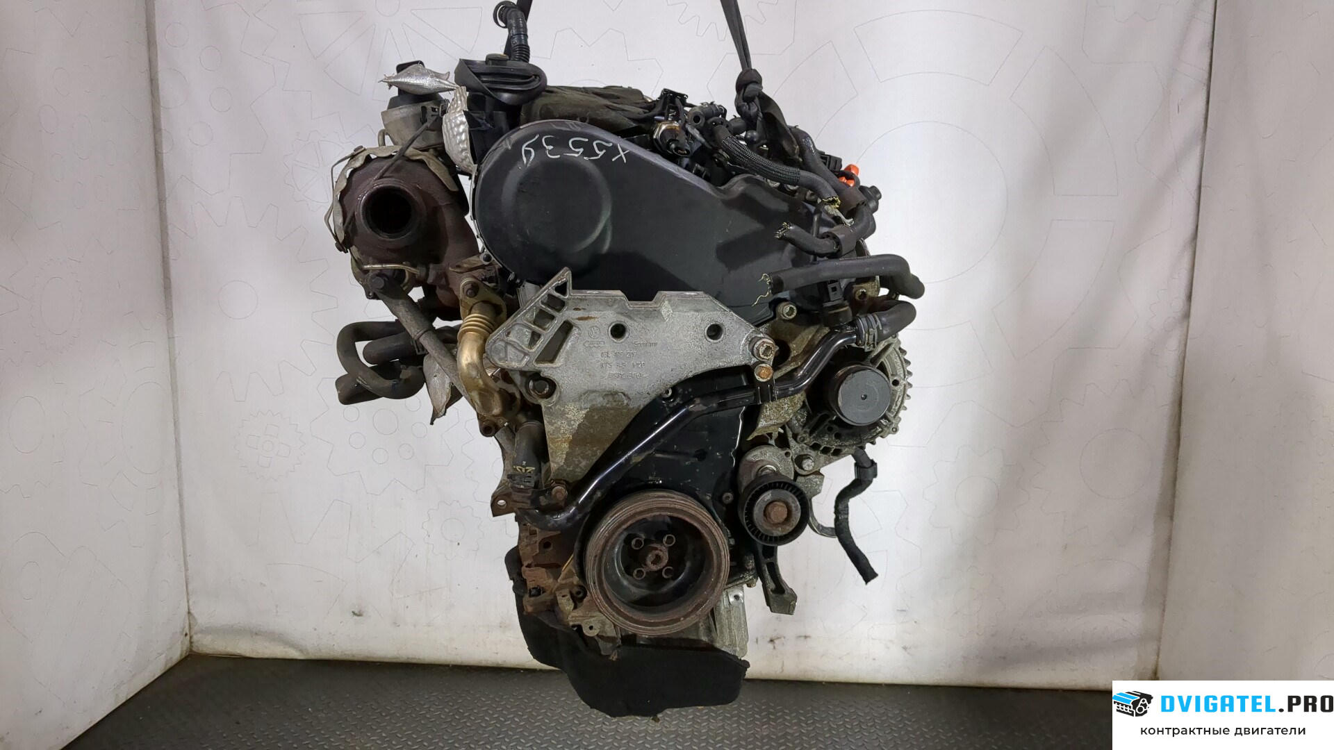 Двигатель Volkswagen Passat 6 2005 - 2010 CBDC 2 л., Дизель, TDI, артикул 9258639