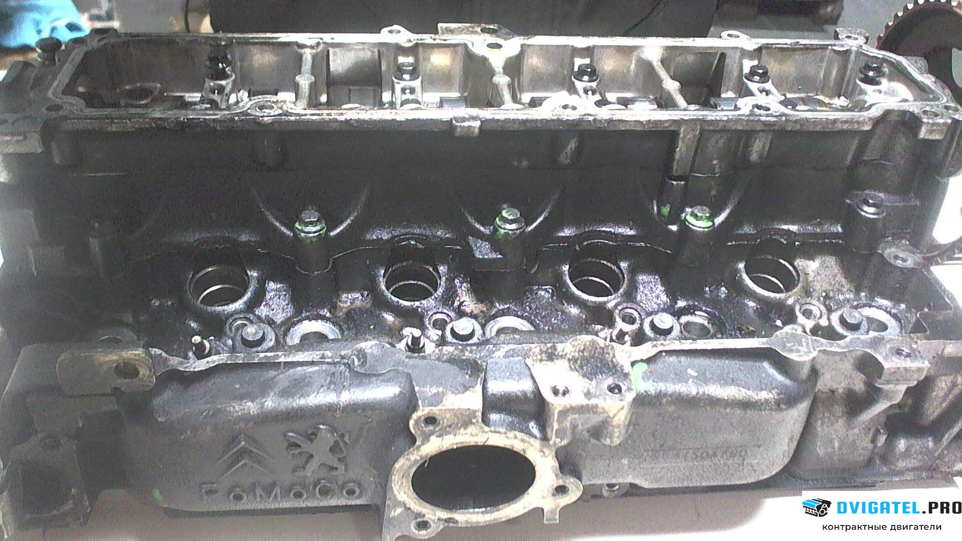 Головка блока цилиндров (ГБЦ) Peugeot 207 9HP 1.6 л., Дизель, HDI, артикул 7075968