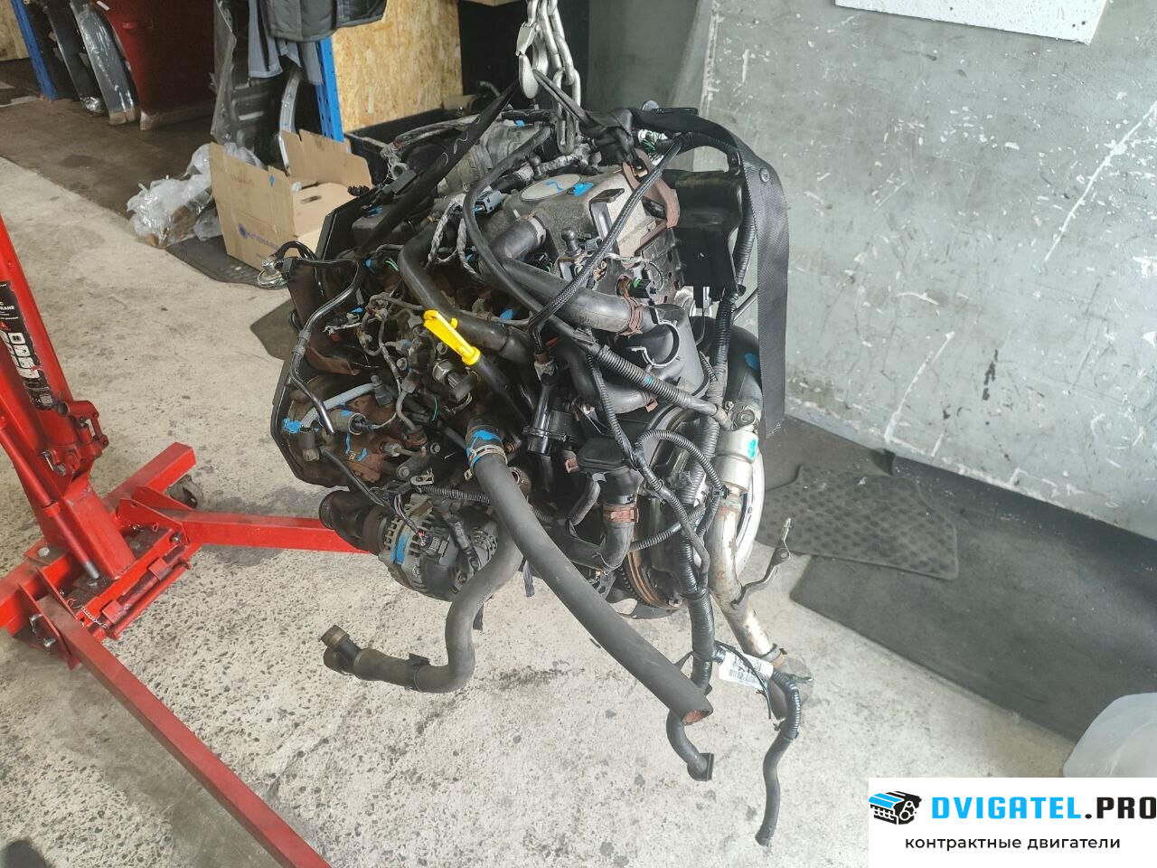 Двигатель Ford Focus 2 2008 - 2011 KKDA, KKDB 1.8 л., Дизель, TDCI, артикул 9121854