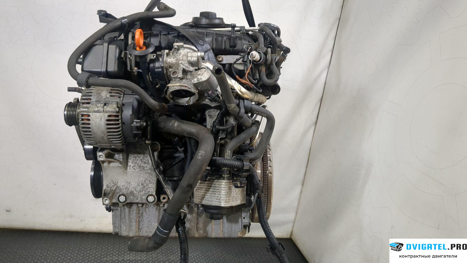 Двигатель Volkswagen Passat 6 2005 - 2010 BKP 2 л., Дизель, TDI, артикул 9243862