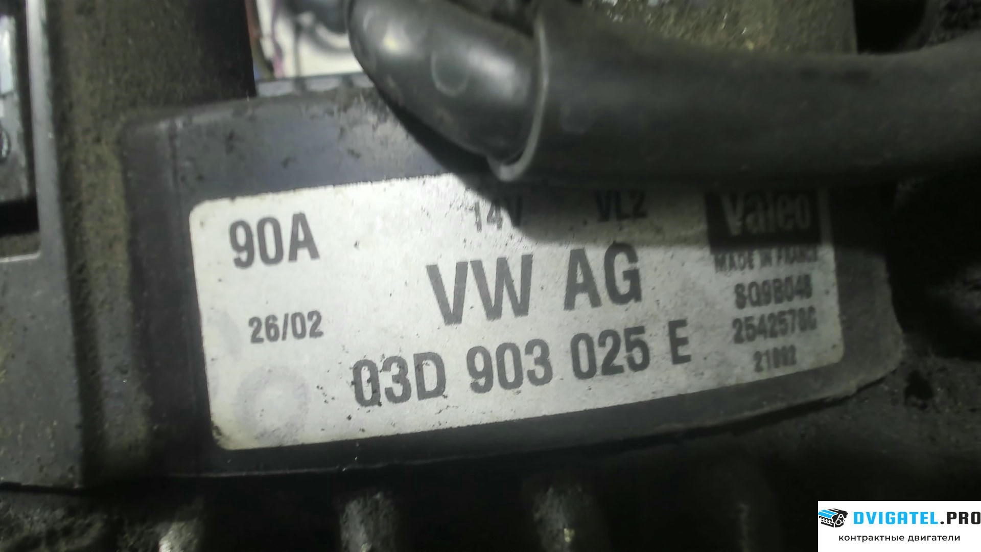 Двигатель Volkswagen Polo 2001 - 2005 AZQ 1.2 л., Бензин, Инжектор, артикул 7198988