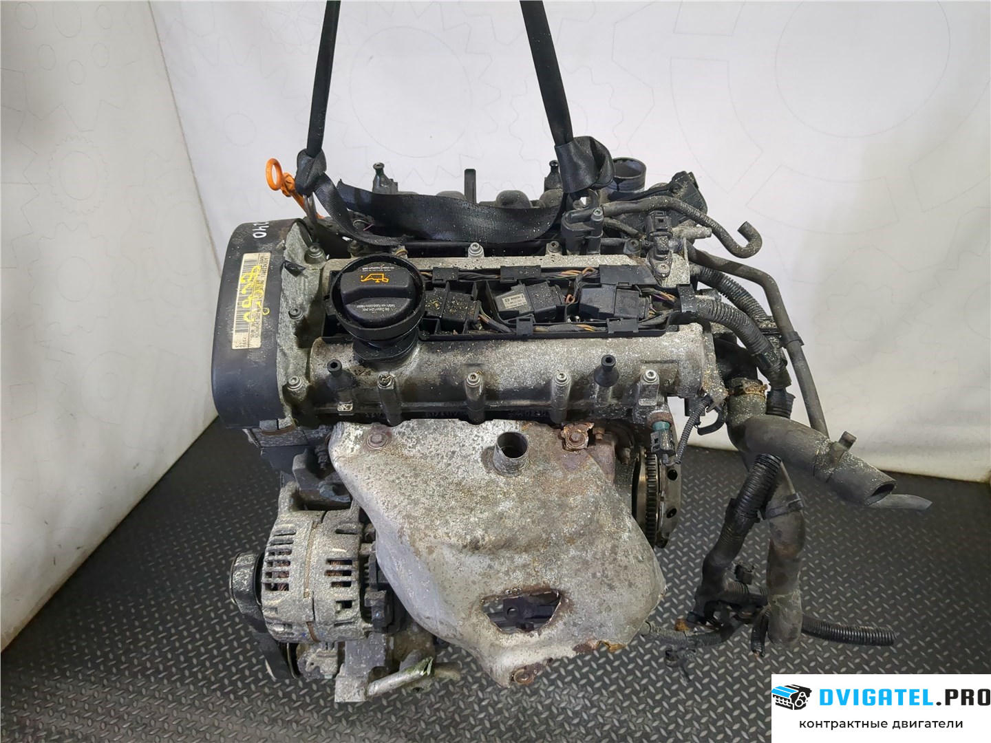 Двигатель Seat Ibiza 3 2001 - 2006 BKY 1.4 л., Бензин, Инжектор, артикул 7964071