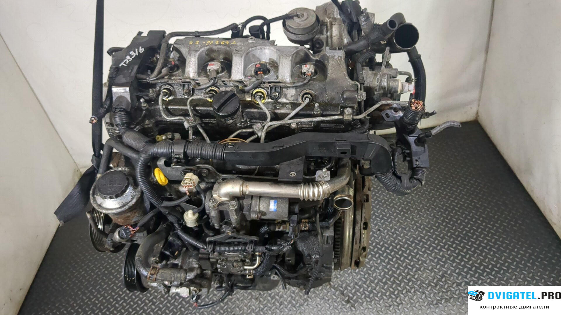 Двигатель Toyota Avensis 2 2003 - 2008 1AD-FTV 2 л., Дизель, D-4D, артикул 8864544
