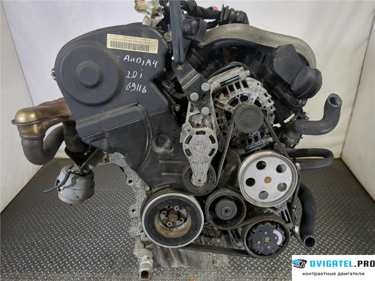 Двигатель Audi A4 B6 2000 - 2004 AWA 2 л., Бензин, FSI, артикул 7813520