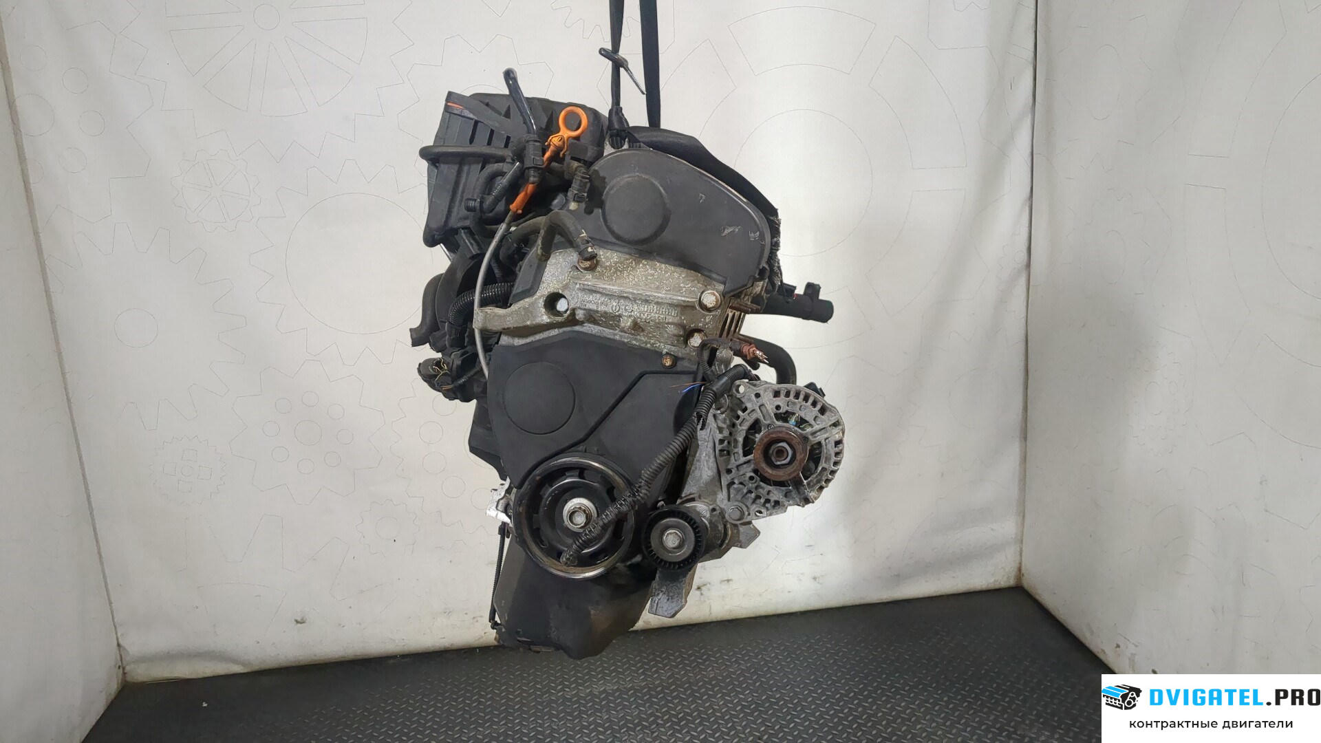 Двигатель Volkswagen Polo 2005 - 2009 BUD 1.4 л., Бензин, Инжектор, артикул 9252382