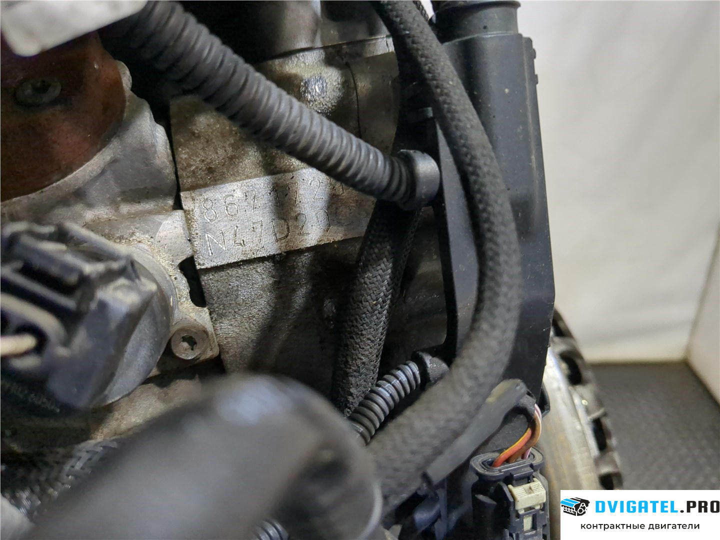 Двигатель BMW 3 E90, E91, E92, E93 2005 - 2012 N47D20C 2 л., Дизель, TDI, артикул 7876633