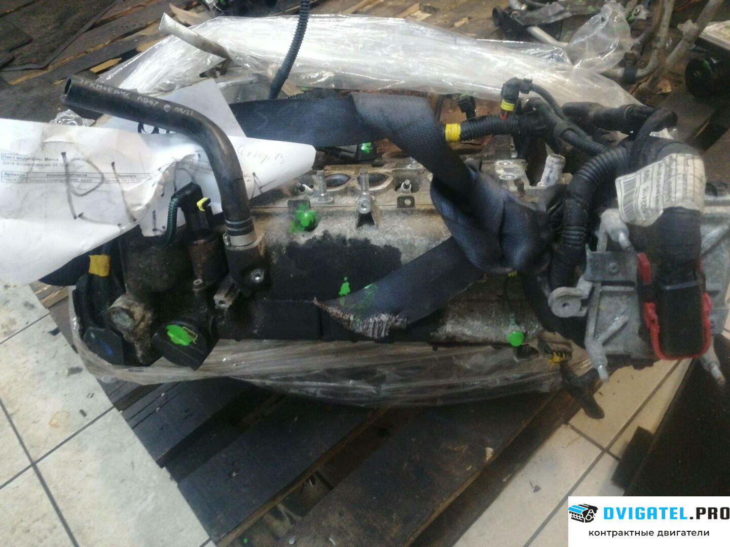 Двигатель Fiat Punto Evo 2009 - 2012 350 A 1.000 1.4 л., Бензин, Инжектор, артикул 8688696