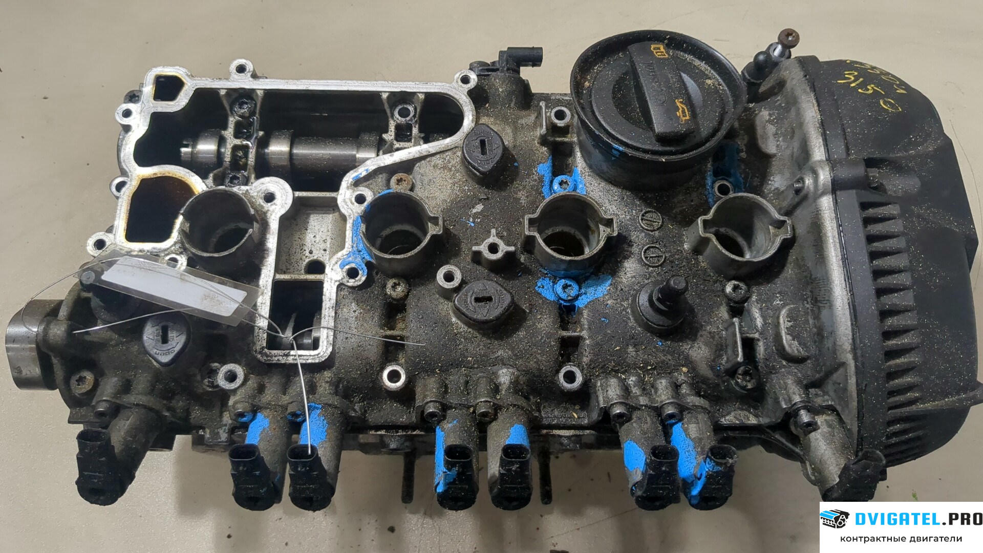 Головка блока цилиндров (ГБЦ) Audi A4 B8 2007 - 2011 CDNC 2 л., Бензин, TFSI, артикул 9075807