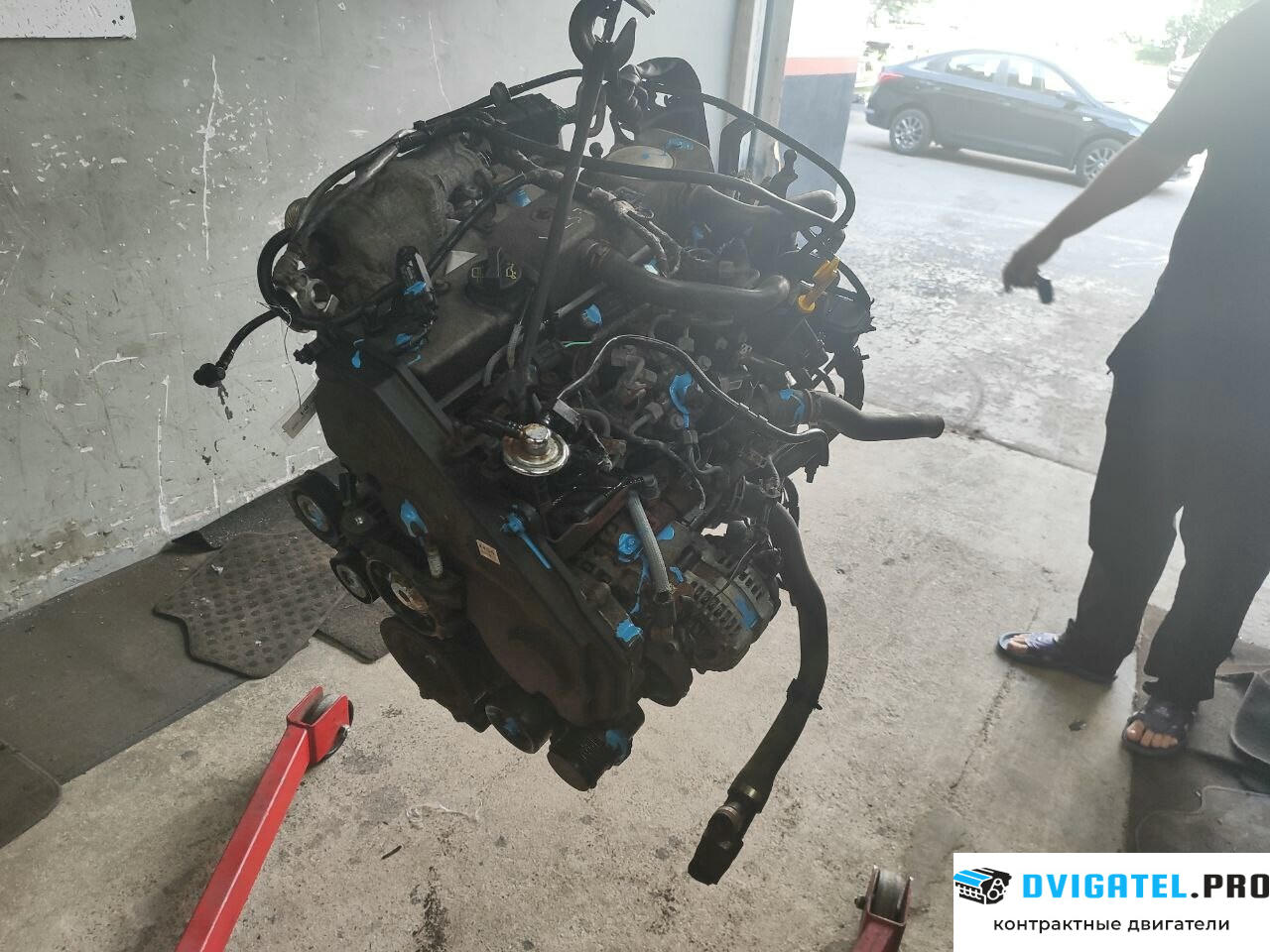 Двигатель Ford Focus 2 2008 - 2011 KKDA, KKDB 1.8 л., Дизель, TDCI, артикул 9121854