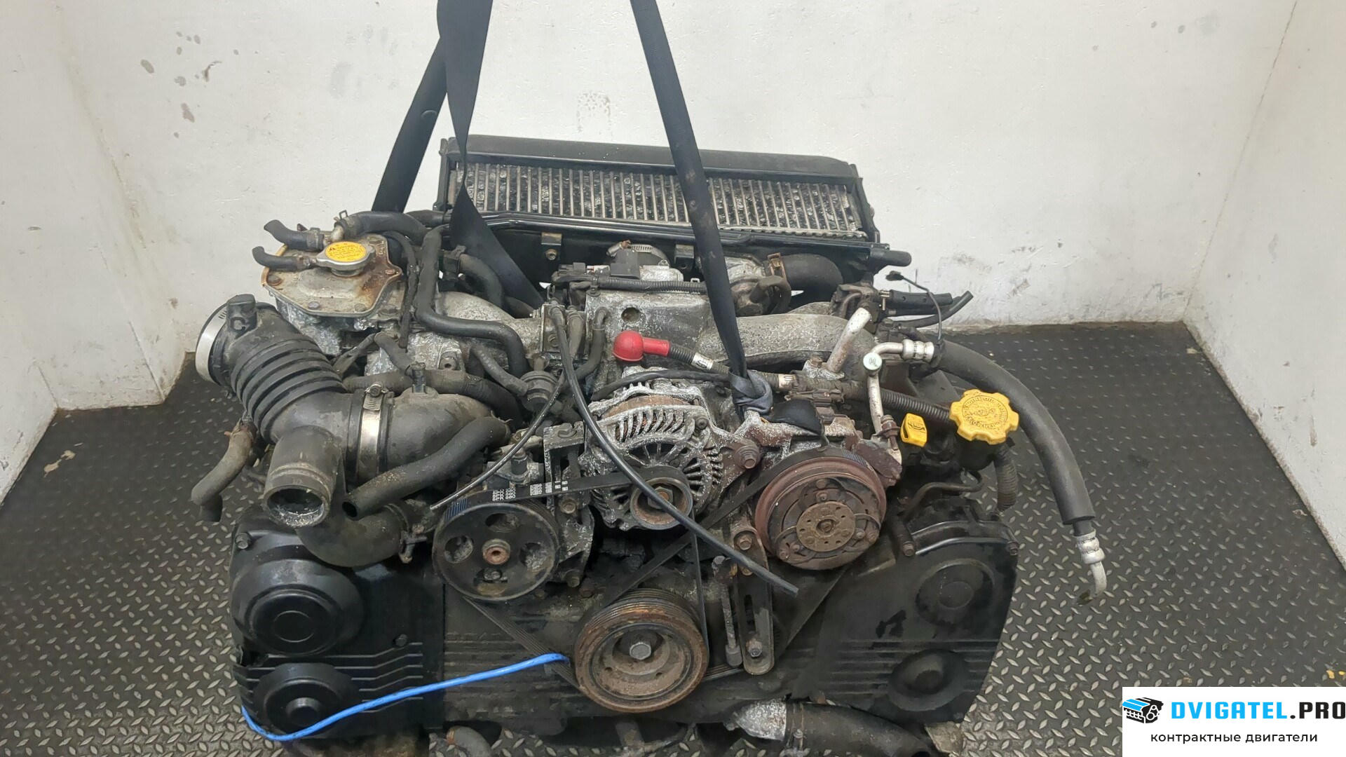 Двигатель Subaru Forester S11 2002 - 2007 EJ205 2 л., Бензин, Турбо-инжектор, артикул 8607452
