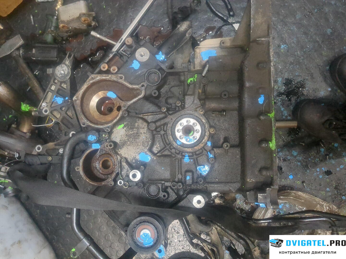 Шорт блок (Блок цилиндров) Audi Q7 2006 - 2009 BUG 3 л., Дизель, TDI, артикул 8893026