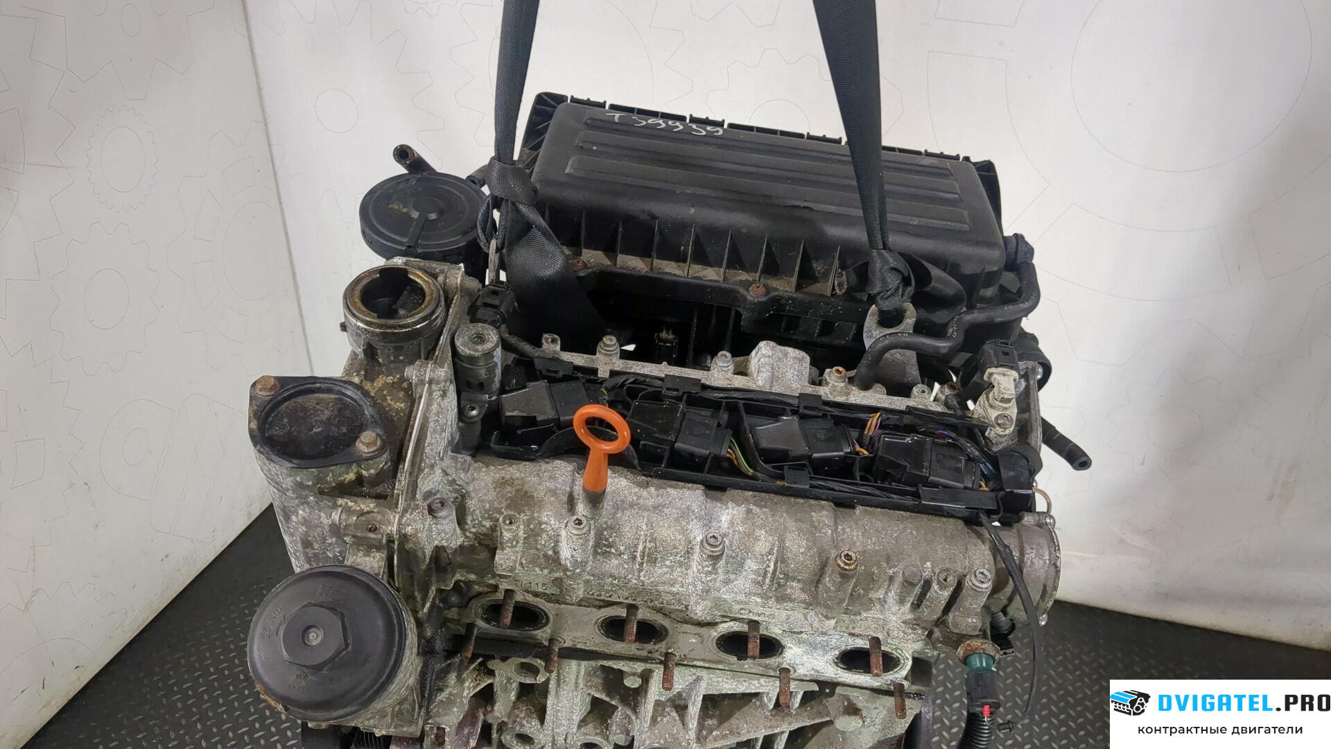 Двигатель Skoda Roomster 2006 - 2010 BTS 1.6 л., Бензин, Инжектор, артикул 9072053