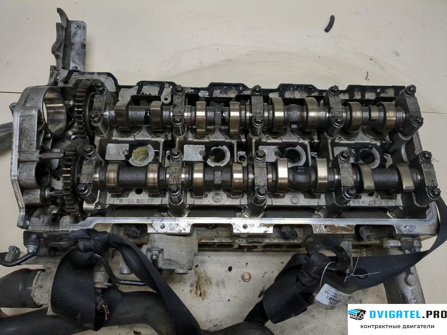 Головка блока цилиндров (ГБЦ) Mercedes C W203 2000 - 2007 OM 646.963 2.2 л., Дизель, CDI, артикул 8588256