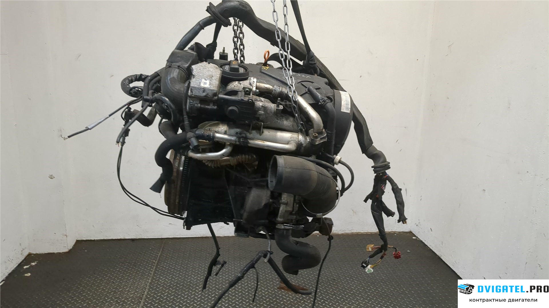 Двигатель Audi A4 B6 2000 - 2004 BKE 1.9 л., Дизель, TDI, артикул 8117478