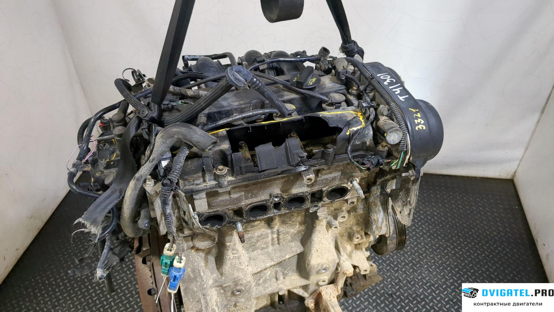 Двигатель Ford Focus 2 2005 - 2008 HXDA, HXDB 1.6 л., Бензин, артикул 9287734