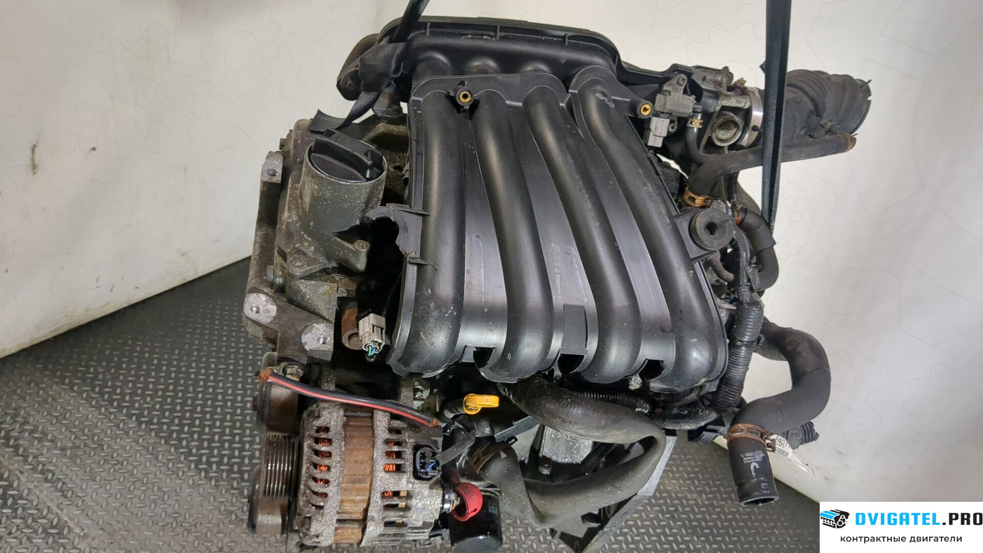 Двигатель Nissan Note E11 2006 - 2013 HR16DE 1.6 л., Бензин, Инжектор, артикул 9272516