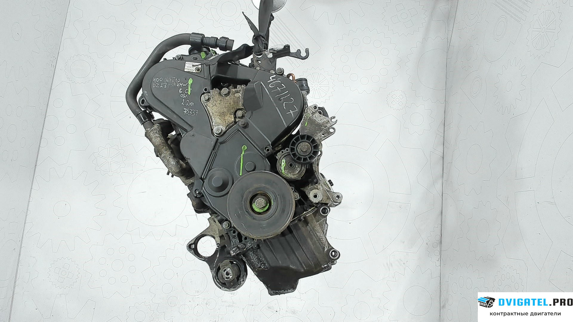 Двигатель Citroen C8 2002 - 2008 4HW 2.2 л., Дизель, HDI, артикул 4671127