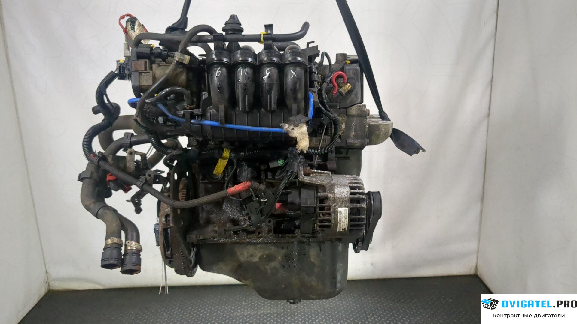 Двигатель Fiat Punto Evo 2009 - 2012 350 A 1.000 1.4 л., Бензин, Инжектор, артикул 9157402
