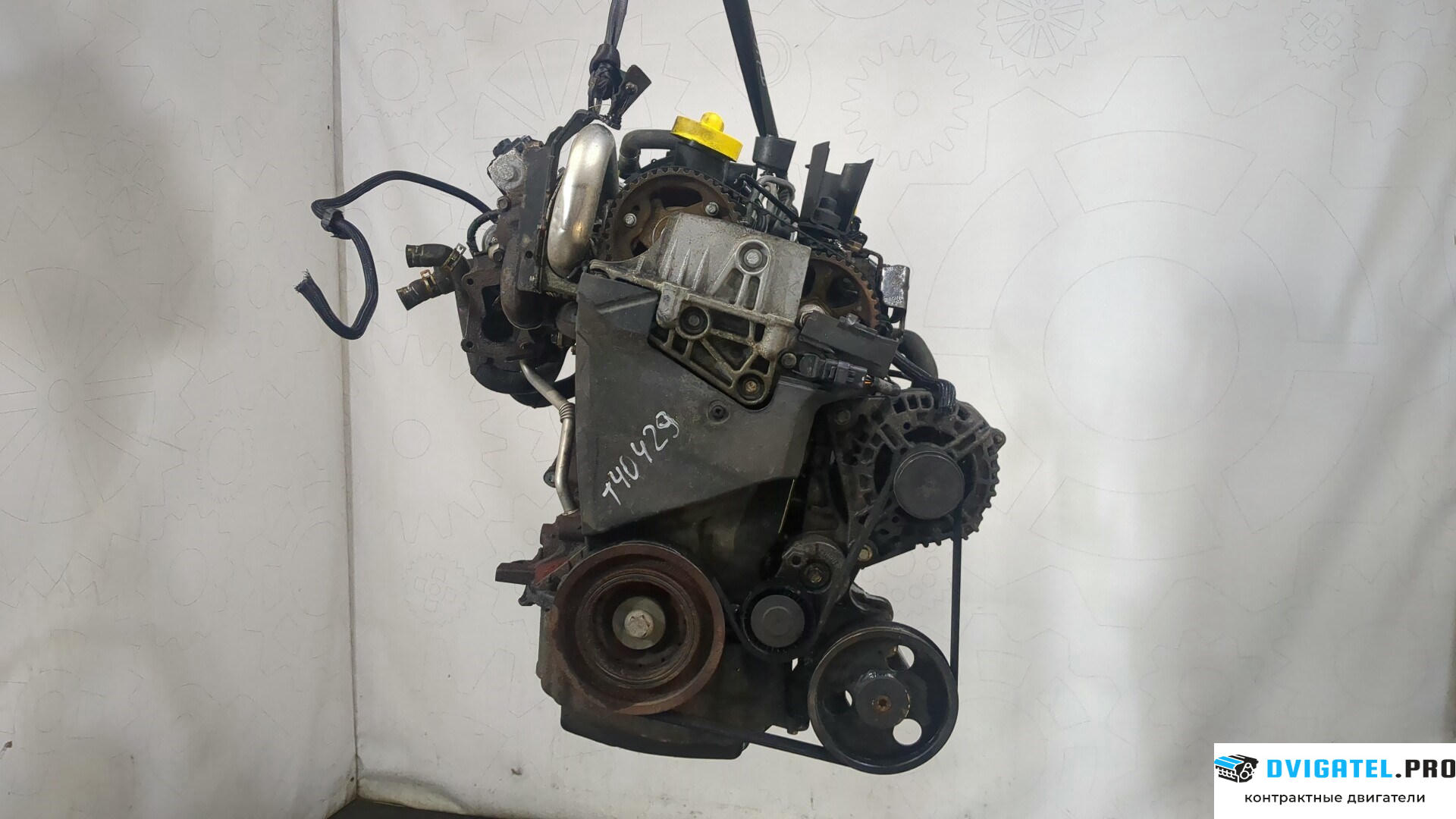 Двигатель Renault Clio 2005 - 2009 K9K 768 1.5 л., Дизель, DCI, артикул 9253850