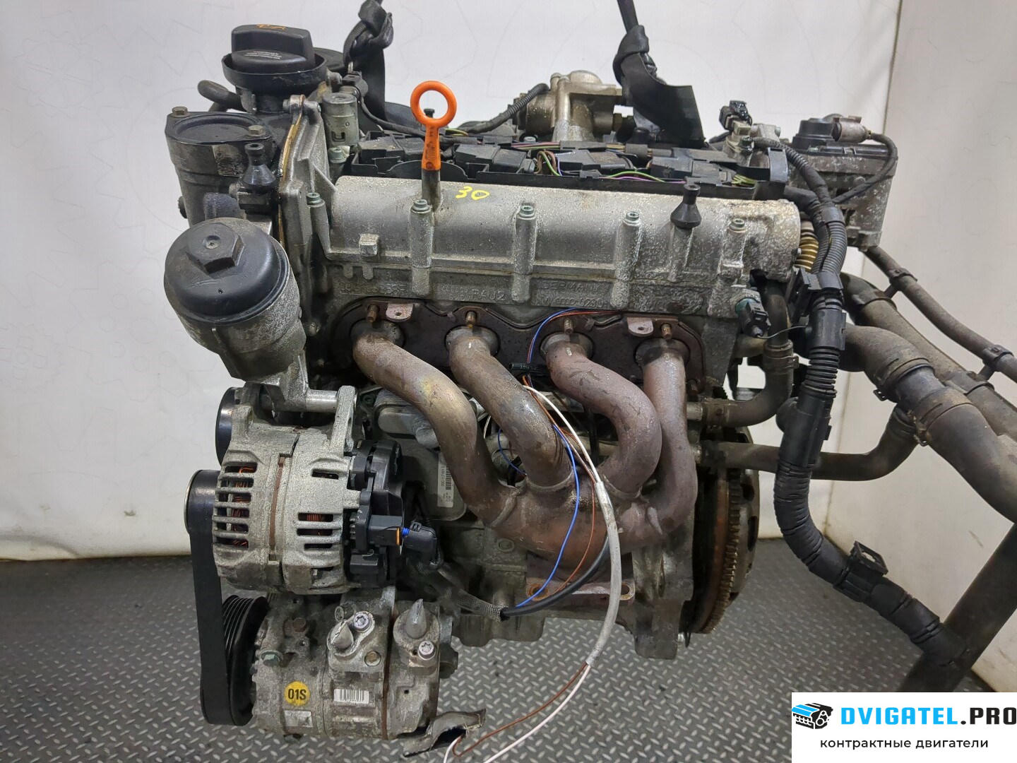 Двигатель Volkswagen Touran 2003 - 2006 BLF 1.6 л., Бензин, FSI, артикул 8387735
