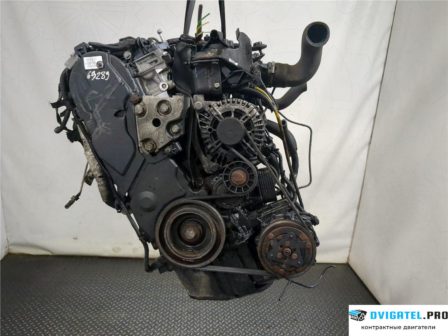 Двигатель Fiat Ulysse 2002 - н.в. RHR 2 л., Дизель, JTD, артикул 8076154
