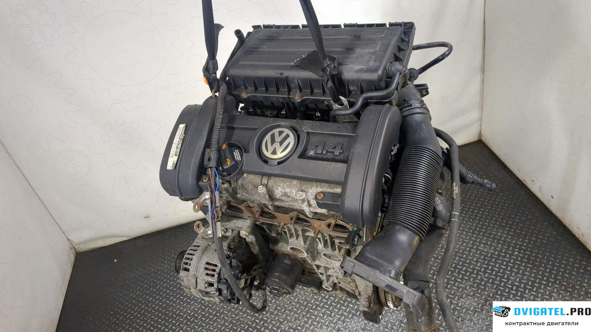 Двигатель Volkswagen Polo 2005 - 2009 BUD 1.4 л., Бензин, Инжектор, артикул 9251407