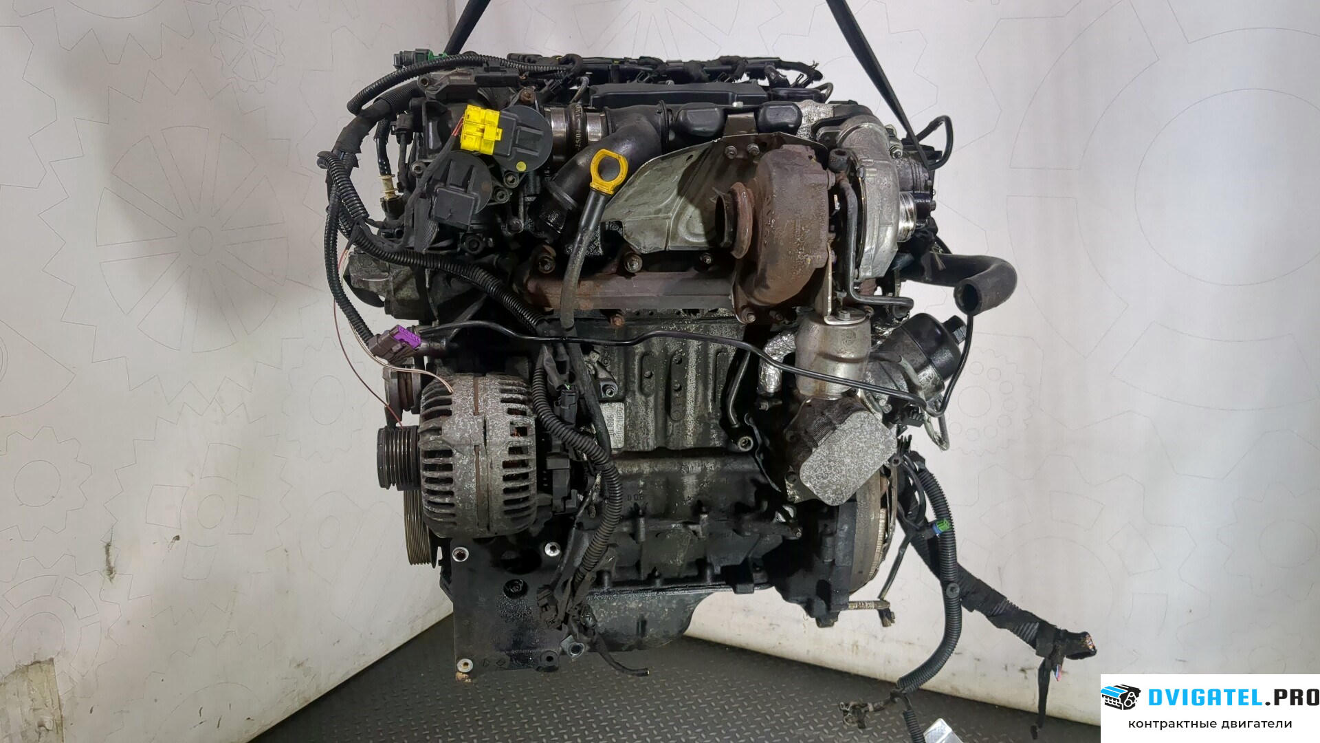 Двигатель Peugeot 307 9HY,9HZ 1.6 л., Дизель, HDI, артикул 9246295