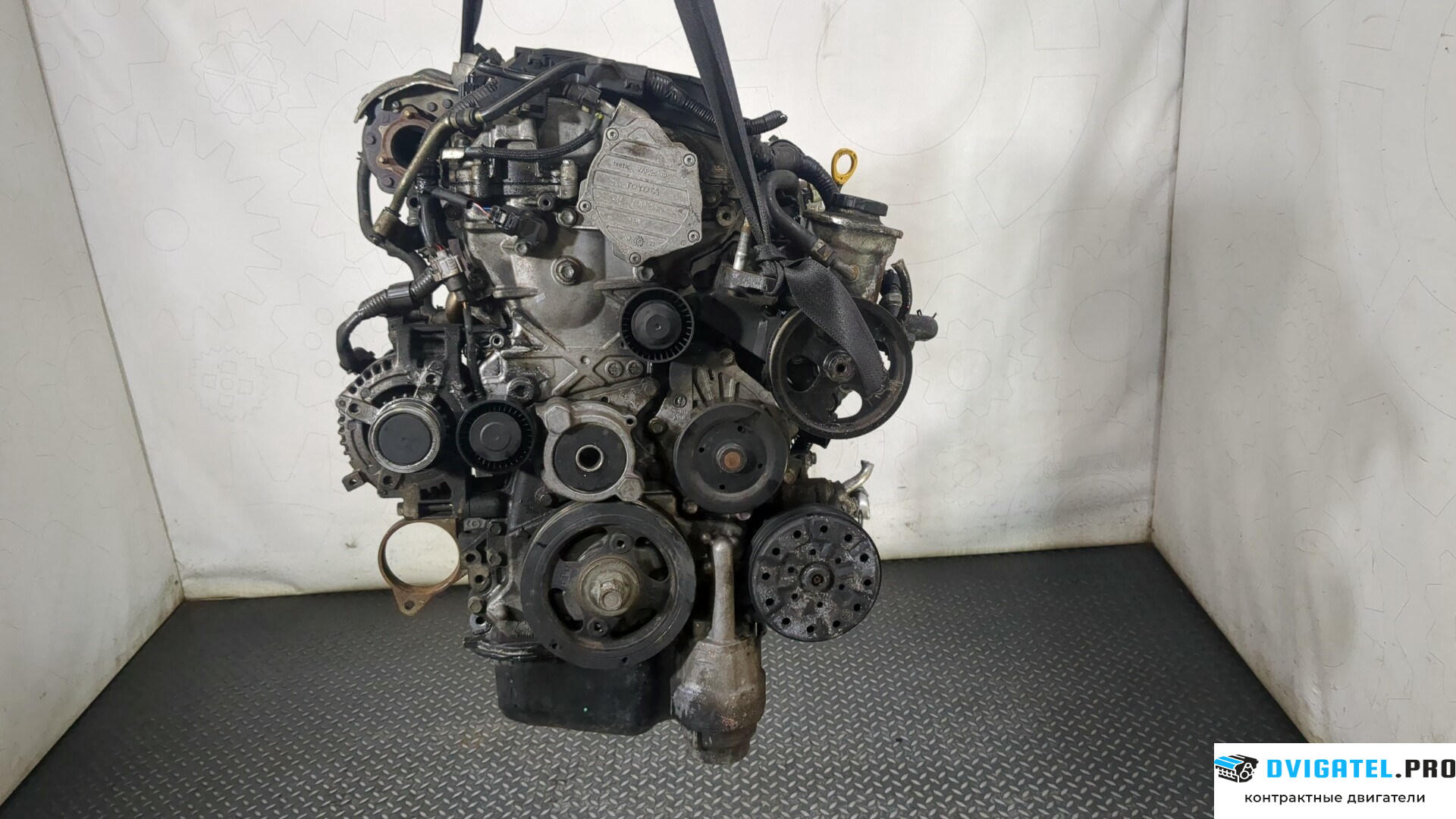 Двигатель Toyota Avensis 2 2003 - 2008 1AD-FTV 2 л., Дизель, D-4D, артикул 8864544