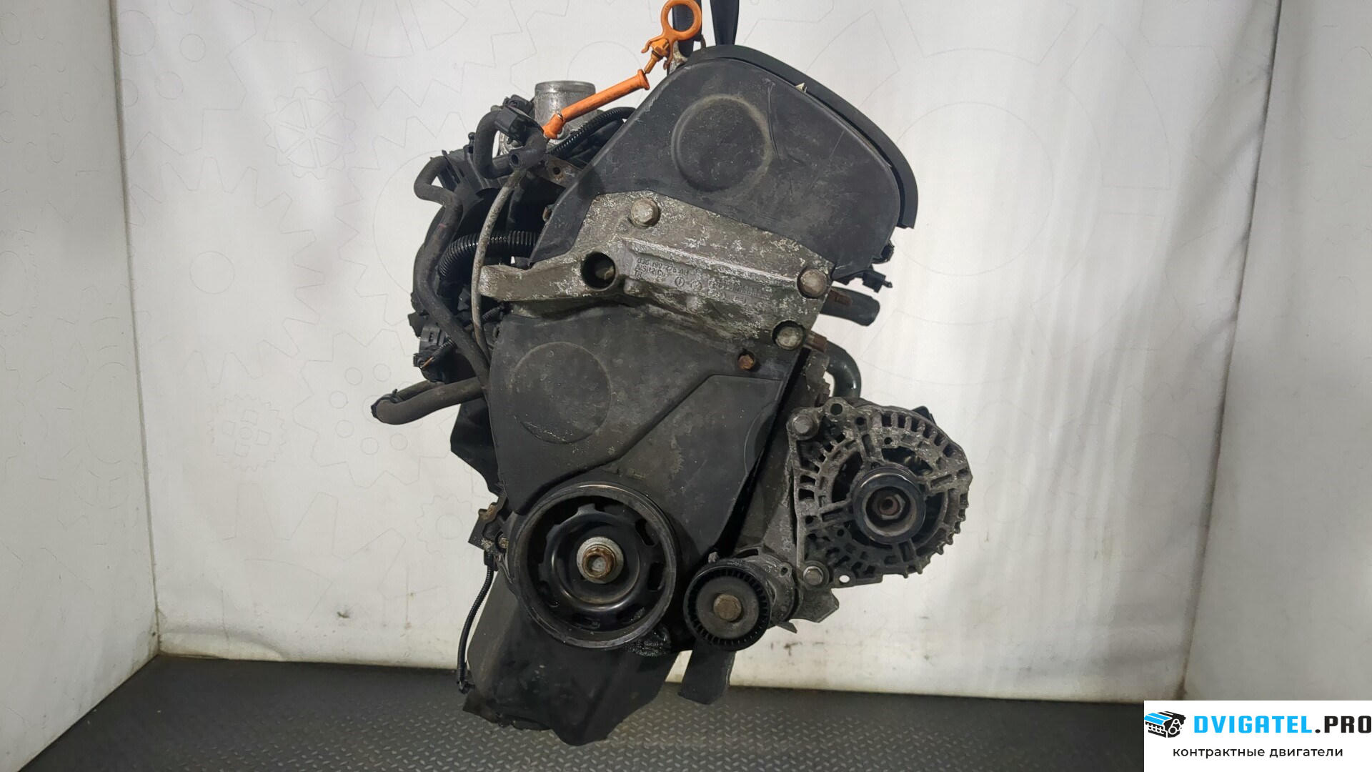 Двигатель Volkswagen Polo 2005 - 2009 BUD 1.4 л., Бензин, Инжектор, артикул 9053282
