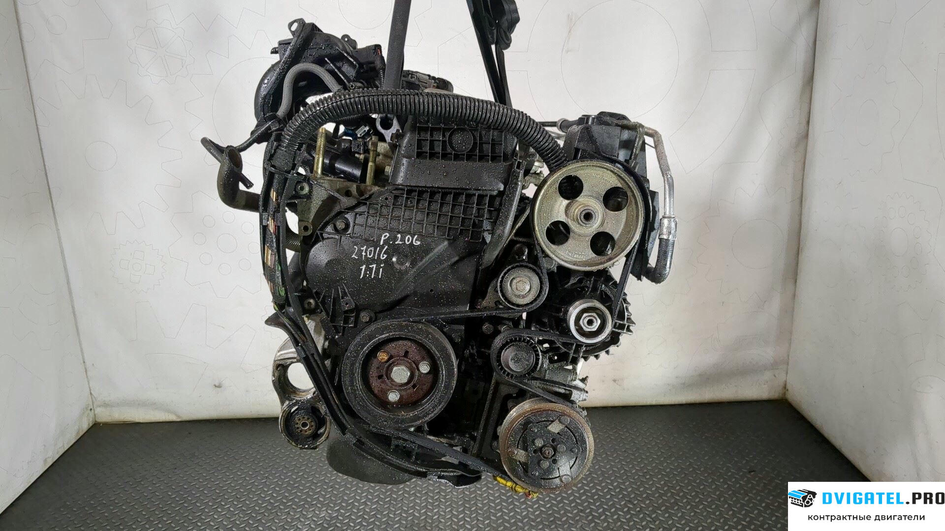 Двигатель Peugeot 206 HFX, HFZ 1.1 л., Бензин, Инжектор, артикул 8827950