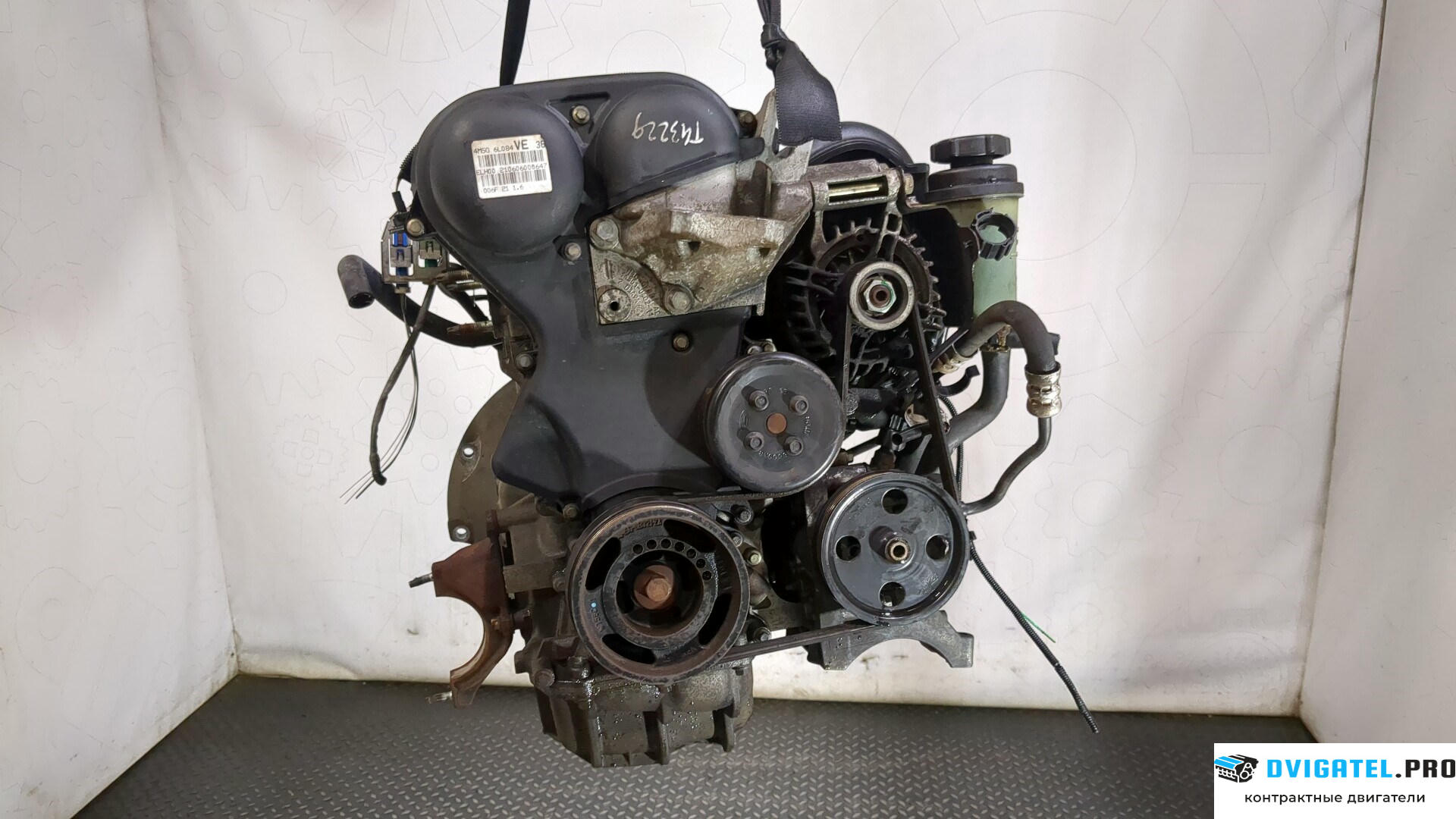 Двигатель Ford Focus 2 2005 - 2008 HWDA, HWDB 1.6 л., Бензин, Инжектор, артикул 9280505