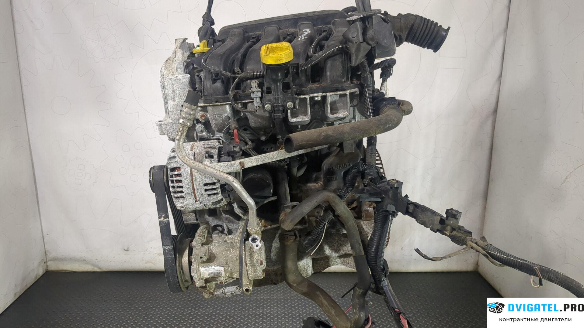 Двигатель Renault Modus K4M 801 1.6 л., Бензин, Инжектор, артикул 8774625