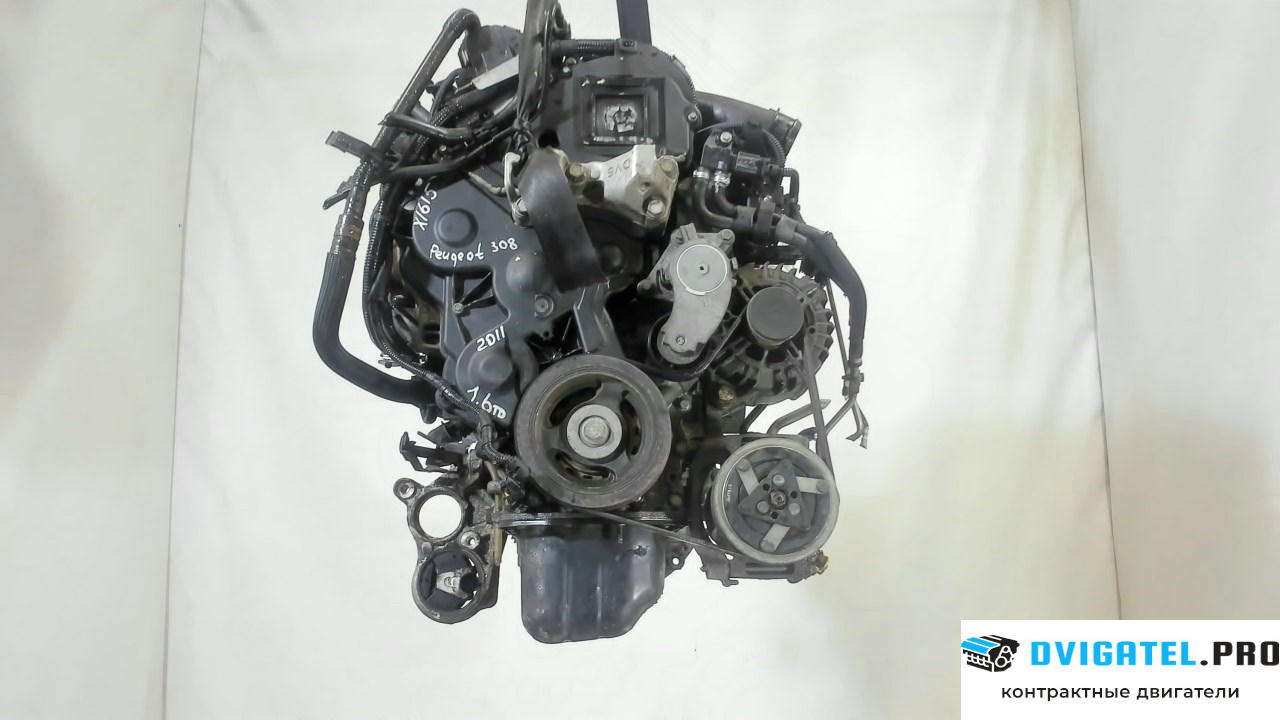 Двигатель Peugeot 308 2007 - 2013 9HP 1.6 л., Дизель, HDI, артикул 7539073