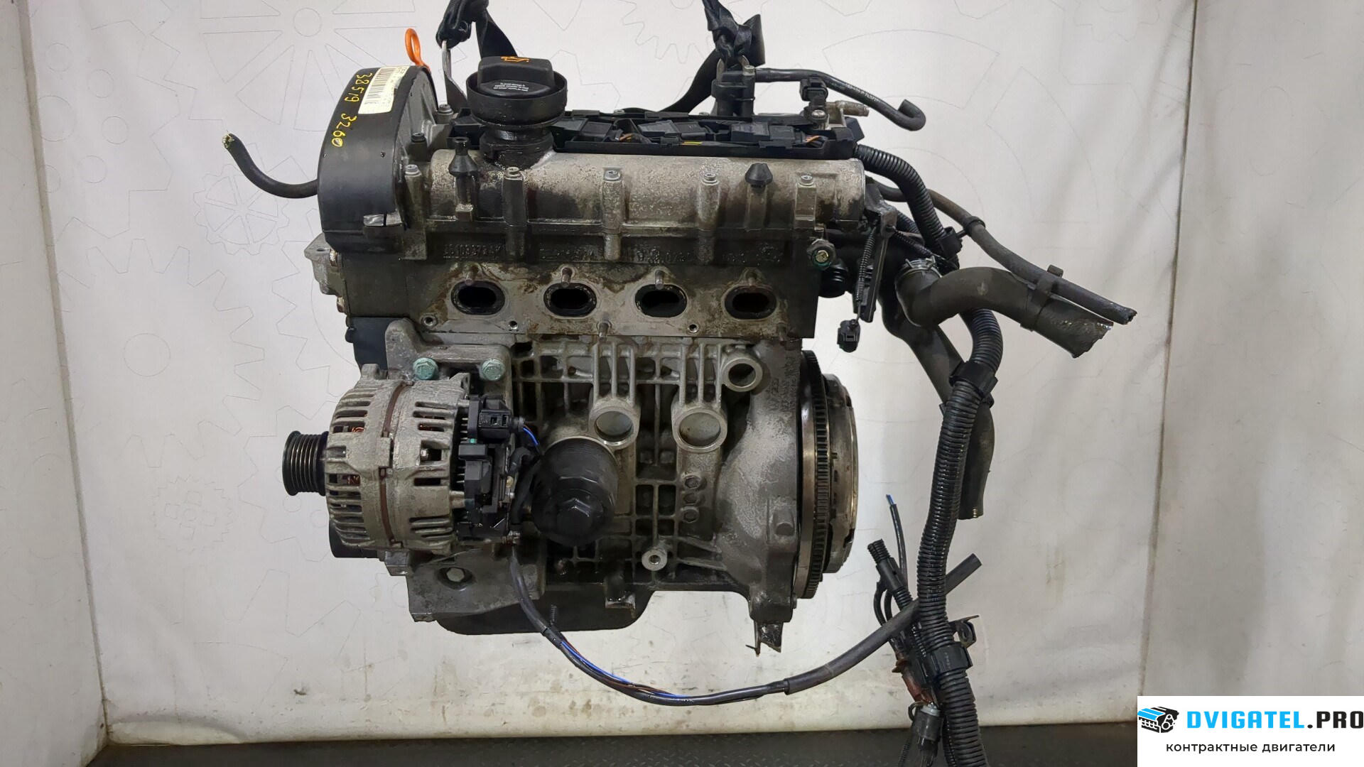 Двигатель Seat Ibiza 3 2006 - 2008 BKY 1.4 л., Бензин, Инжектор, артикул 9137132