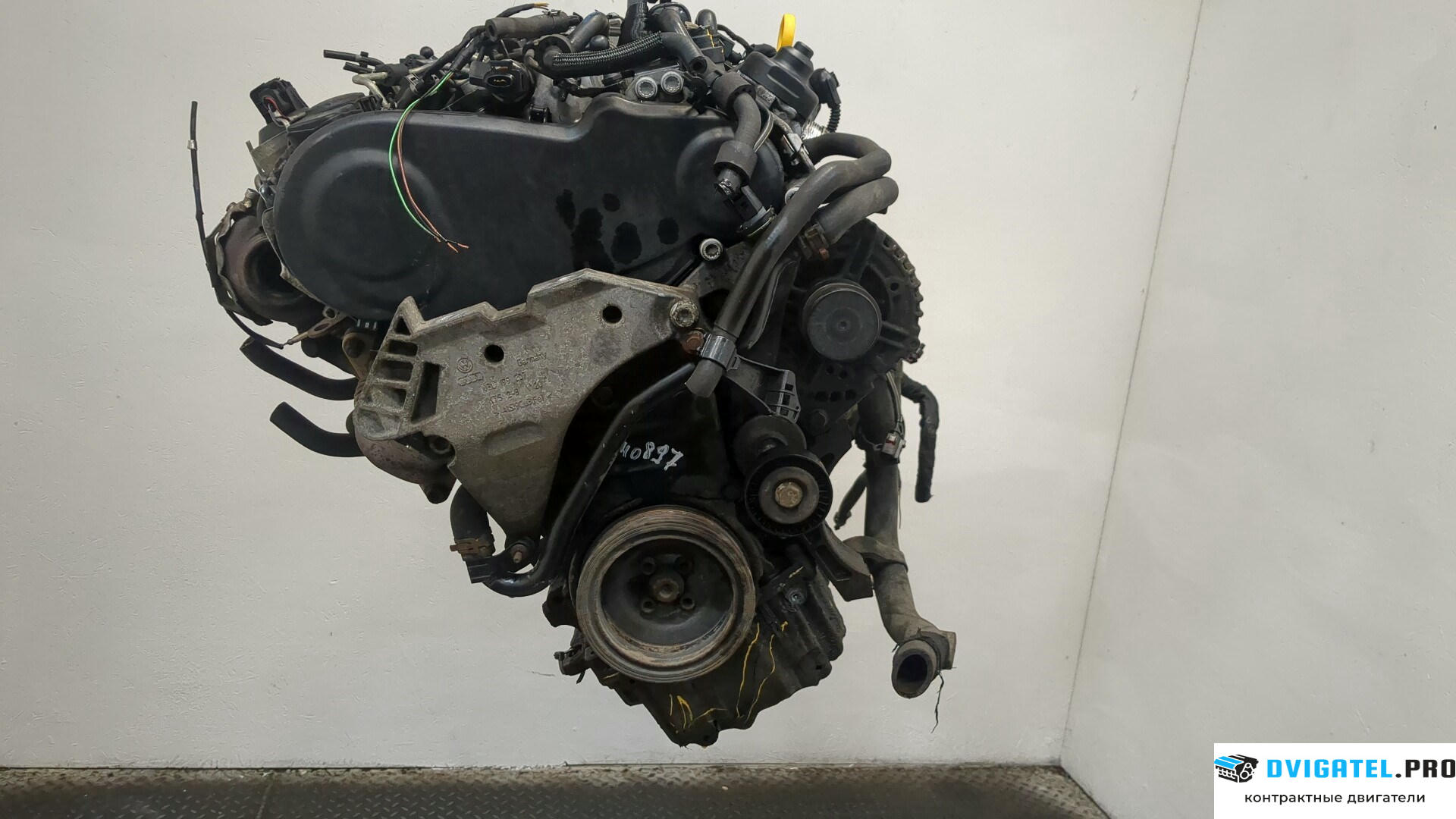 Двигатель Volkswagen Passat 6 2005 - 2010 CBAB 2 л., Дизель, TDI, артикул 9095398