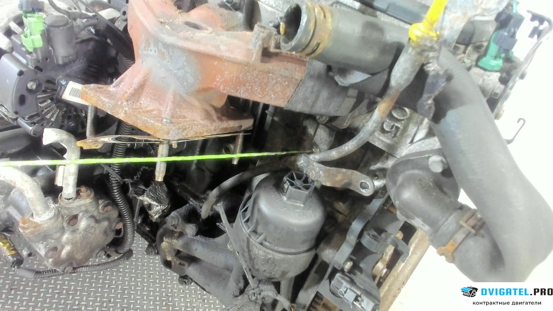 Двигатель Citroen C2 HFX 1.1 л., Бензин, Инжектор, артикул 7105826