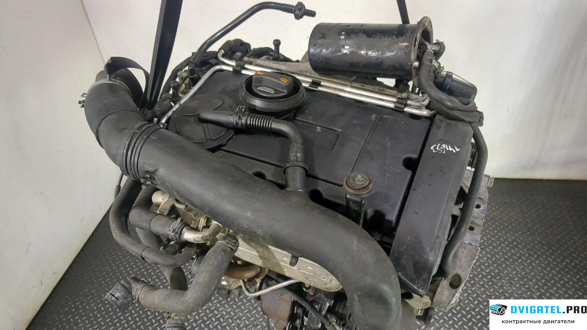 Двигатель Volkswagen Passat 6 2005 - 2010 BKP 2 л., Дизель, TDI, артикул 9051511