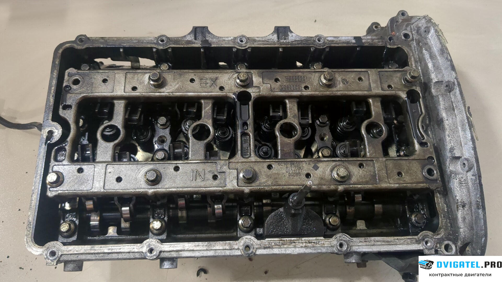 Головка блока цилиндров (ГБЦ) Ford Transit 2006 - 2014 H9FB, H9FC, H9FD 2.4 л., Дизель, TDCI, артикул 9103031