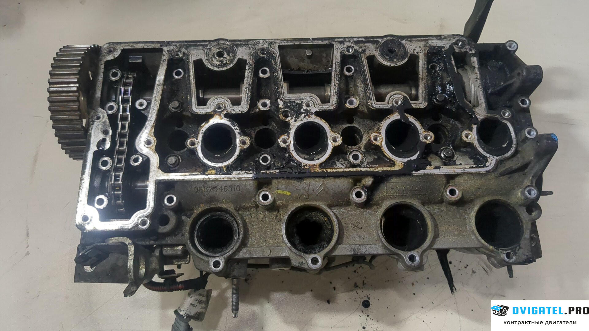 Головка блока цилиндров (ГБЦ) Ford Kuga 2008 - 2012 TXDA 2 л., Дизель, TDCI, артикул 9204744