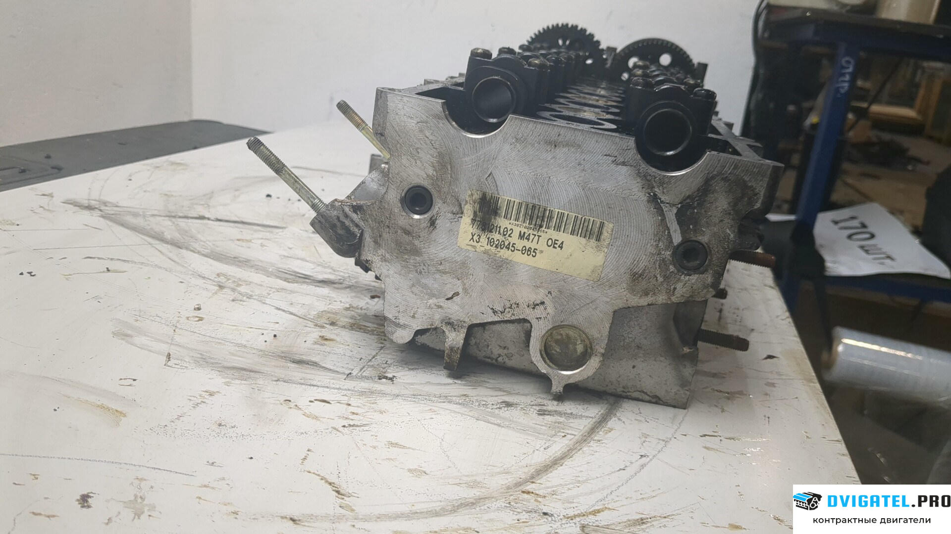 Головка блока цилиндров (ГБЦ) BMW X3 E83 2004 - 2010 204D4 / M47N 2 л., Дизель, Турбо, артикул 8708071