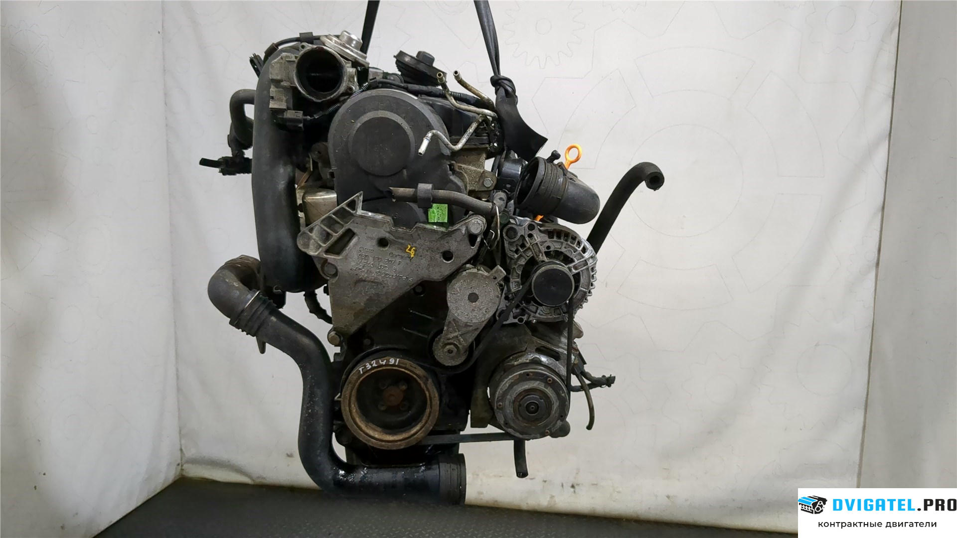 Двигатель Audi A3 8P 2004 - 2008 BKC 1.9 л., Дизель, TDI, артикул 8184121