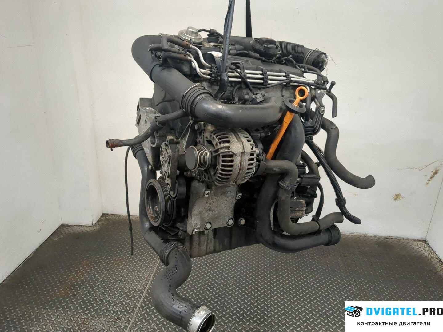 Двигатель Skoda Octavia A5 2004 - 2008 BXE 1.9 л., Дизель, TDI, артикул 9233732