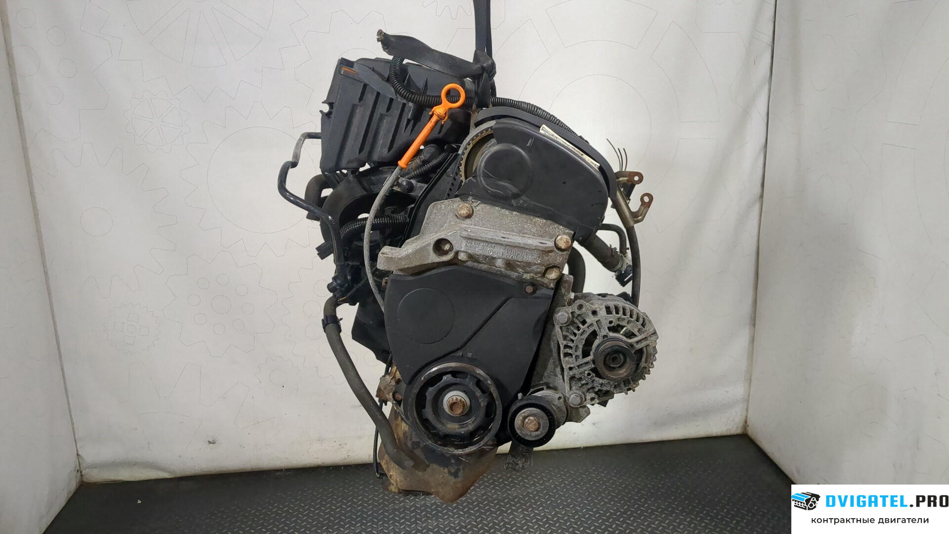 Двигатель Volkswagen Polo 2005 - 2009 BUD 1.4 л., Бензин, Инжектор, артикул 9251407