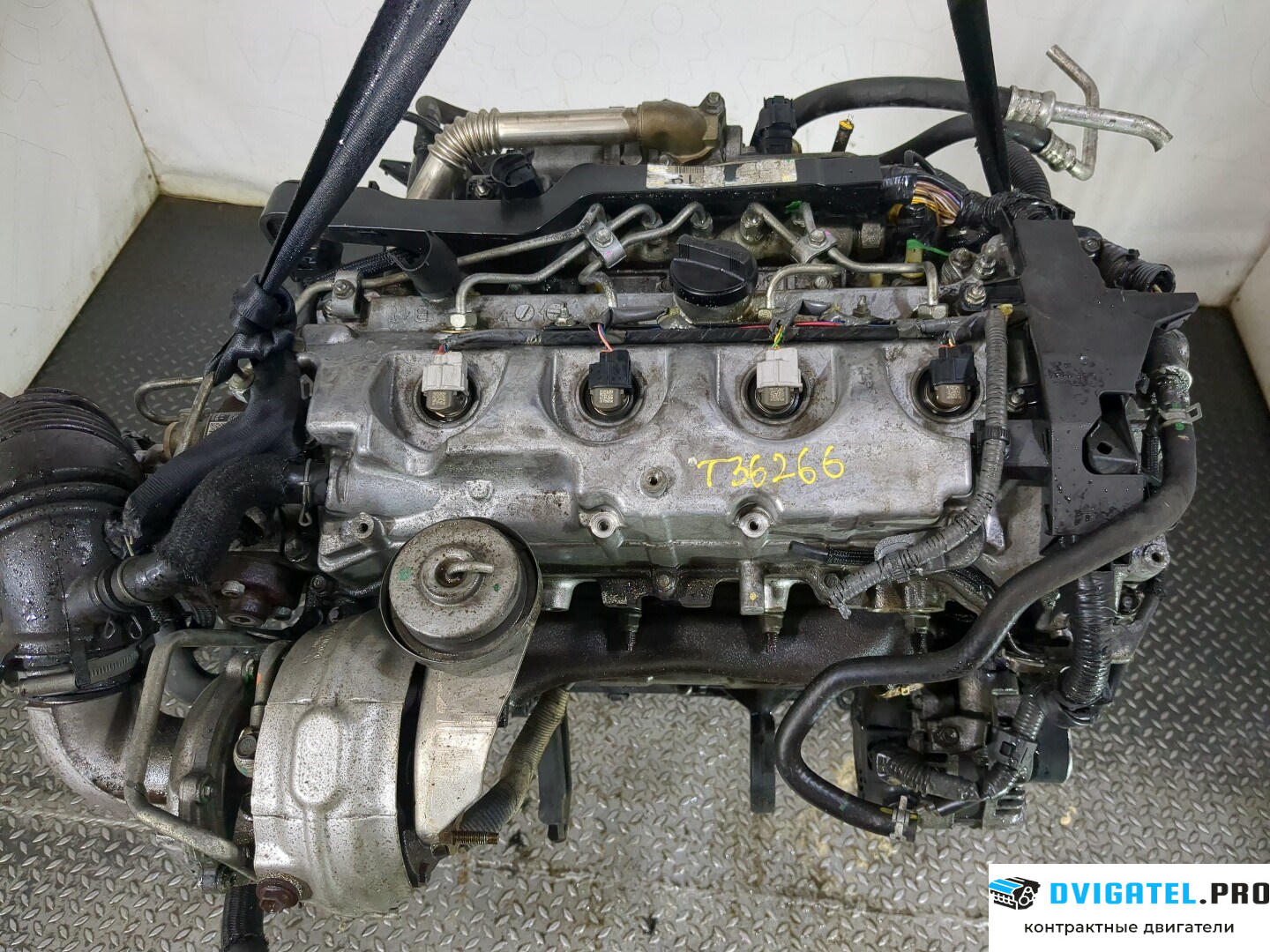Двигатель Toyota Auris E15 2006 - 2012 1AD-FTV 2 л., Дизель, D-4D, артикул 8631288