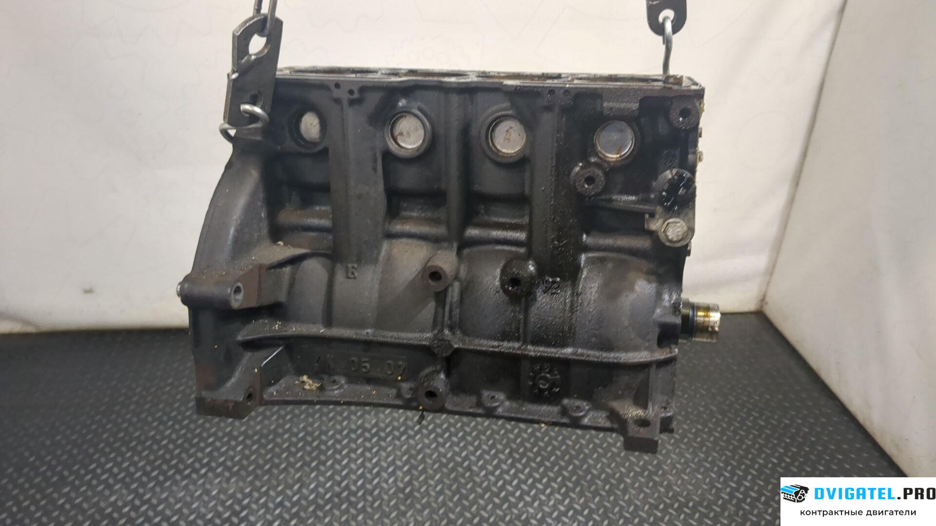 Шорт блок (Блок цилиндров) Renault Clio 1998 - 2008 D7F 726 1.2 л., Бензин, Инжектор, артикул 8519026