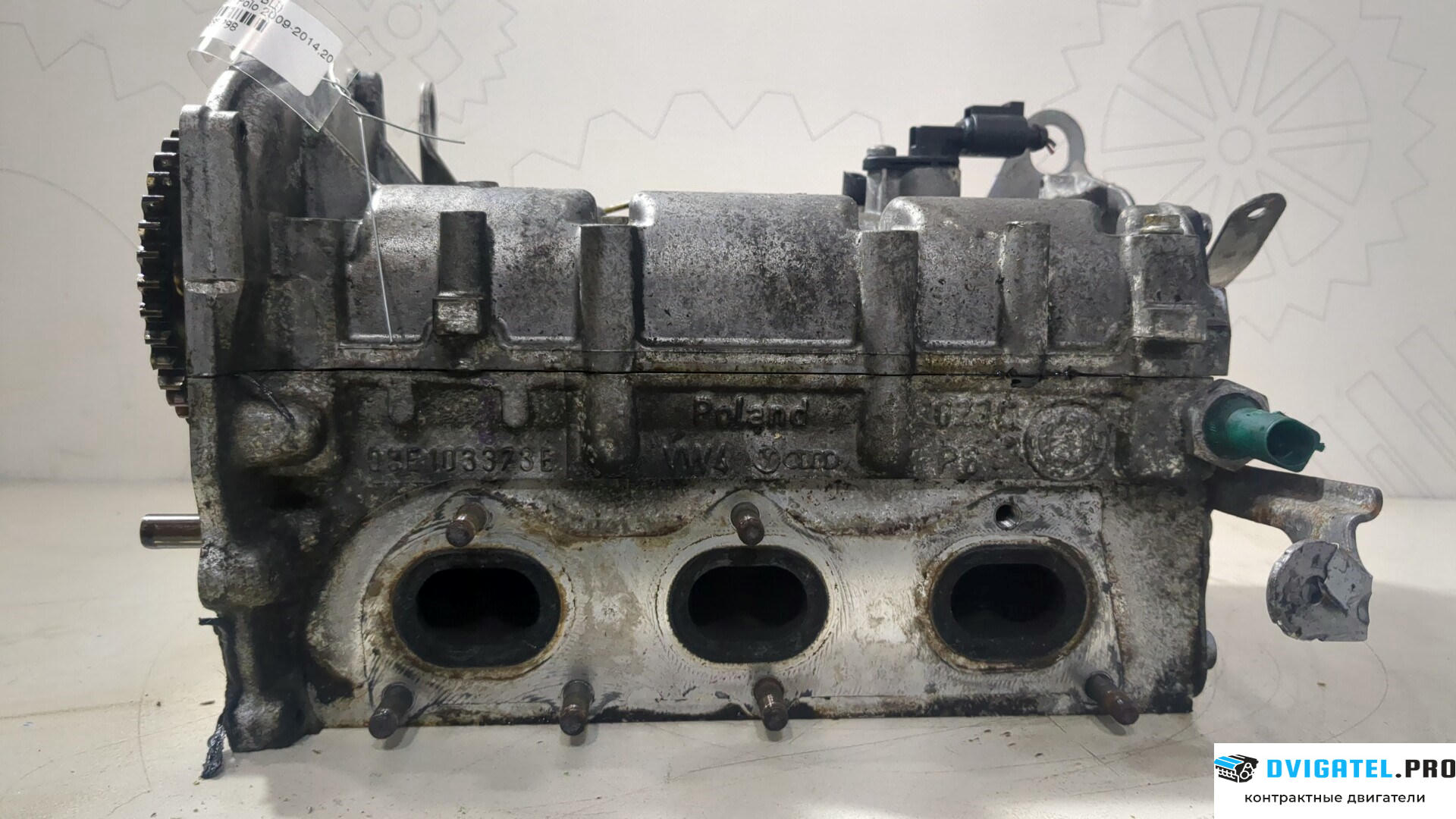 Головка блока цилиндров (ГБЦ) Volkswagen Polo 2009 - 2014 CGPB 1.2 л., Бензин, Инжектор, артикул 8895798