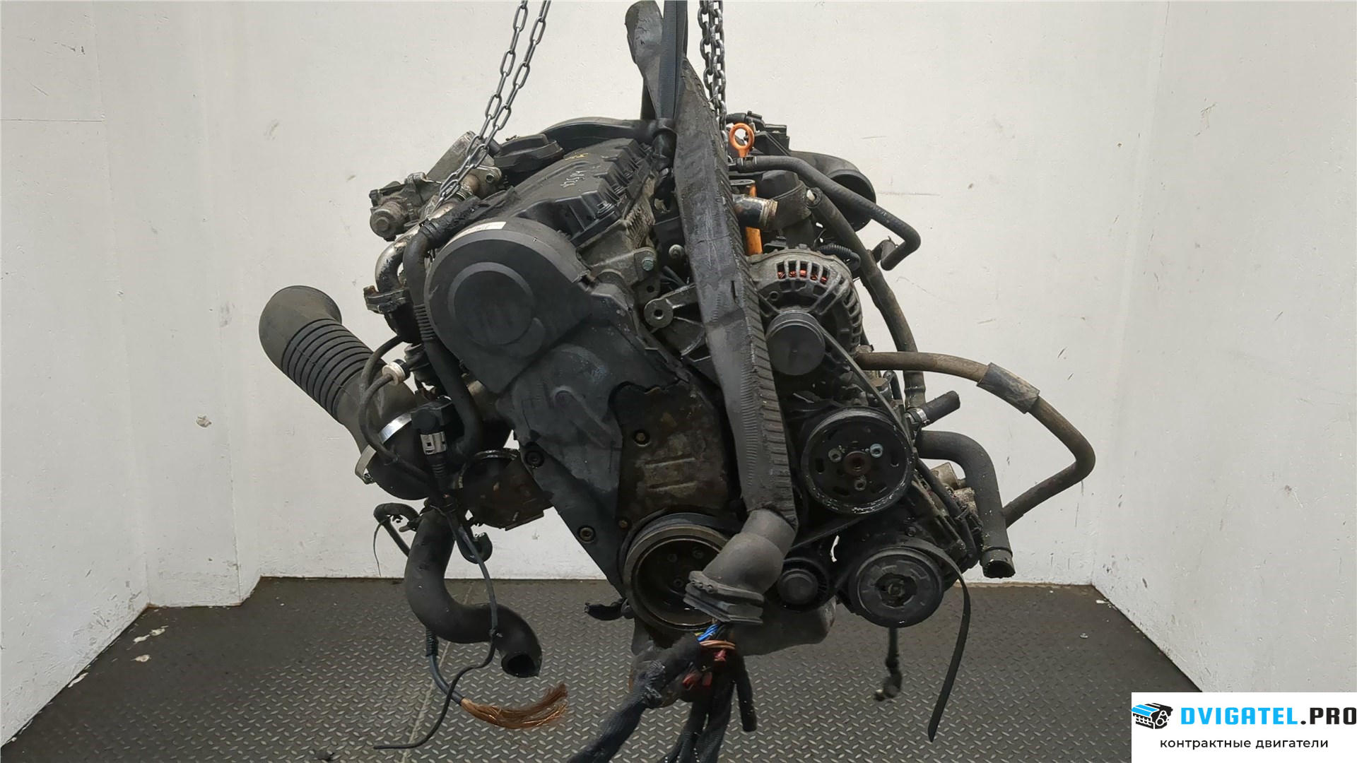Двигатель Audi A4 B6 2000 - 2004 BKE 1.9 л., Дизель, TDI, артикул 8117478